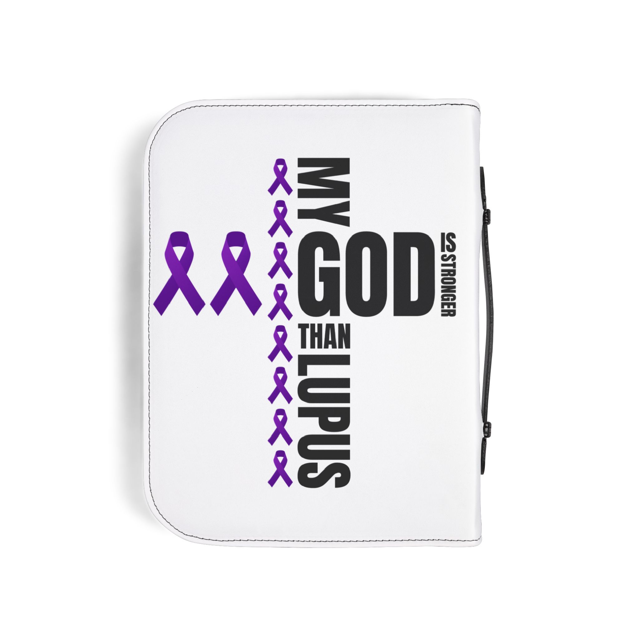 My God Is Stronger Than Lupus Bible Cover - Image 14