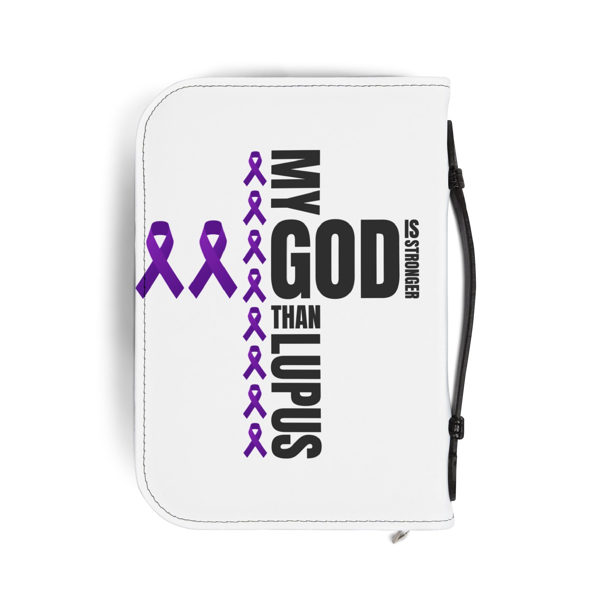 My God Is Stronger Than Lupus Bible Cover - Image 2