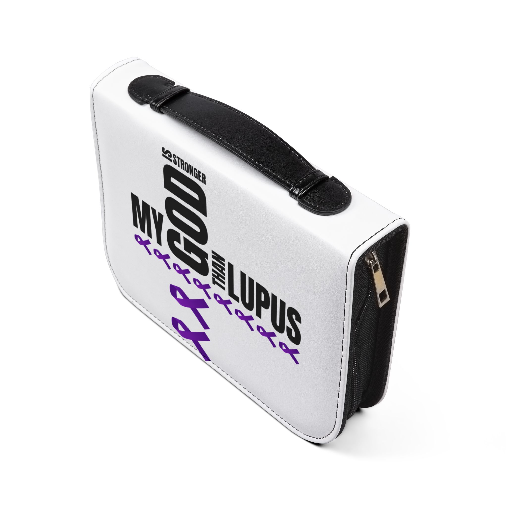 My God Is Stronger Than Lupus Bible Cover - Image 7
