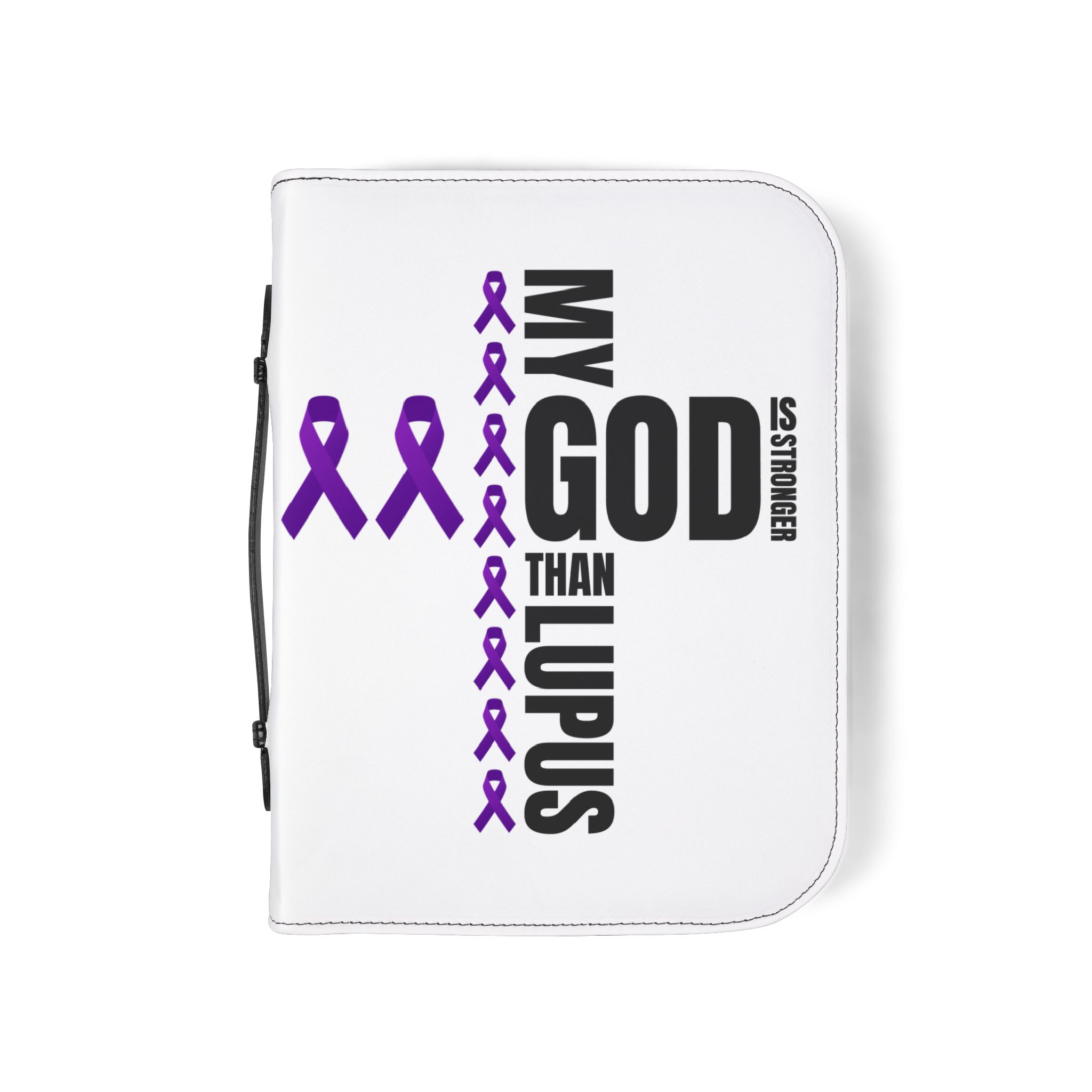 My God Is Stronger Than Lupus Bible Cover - Image 13