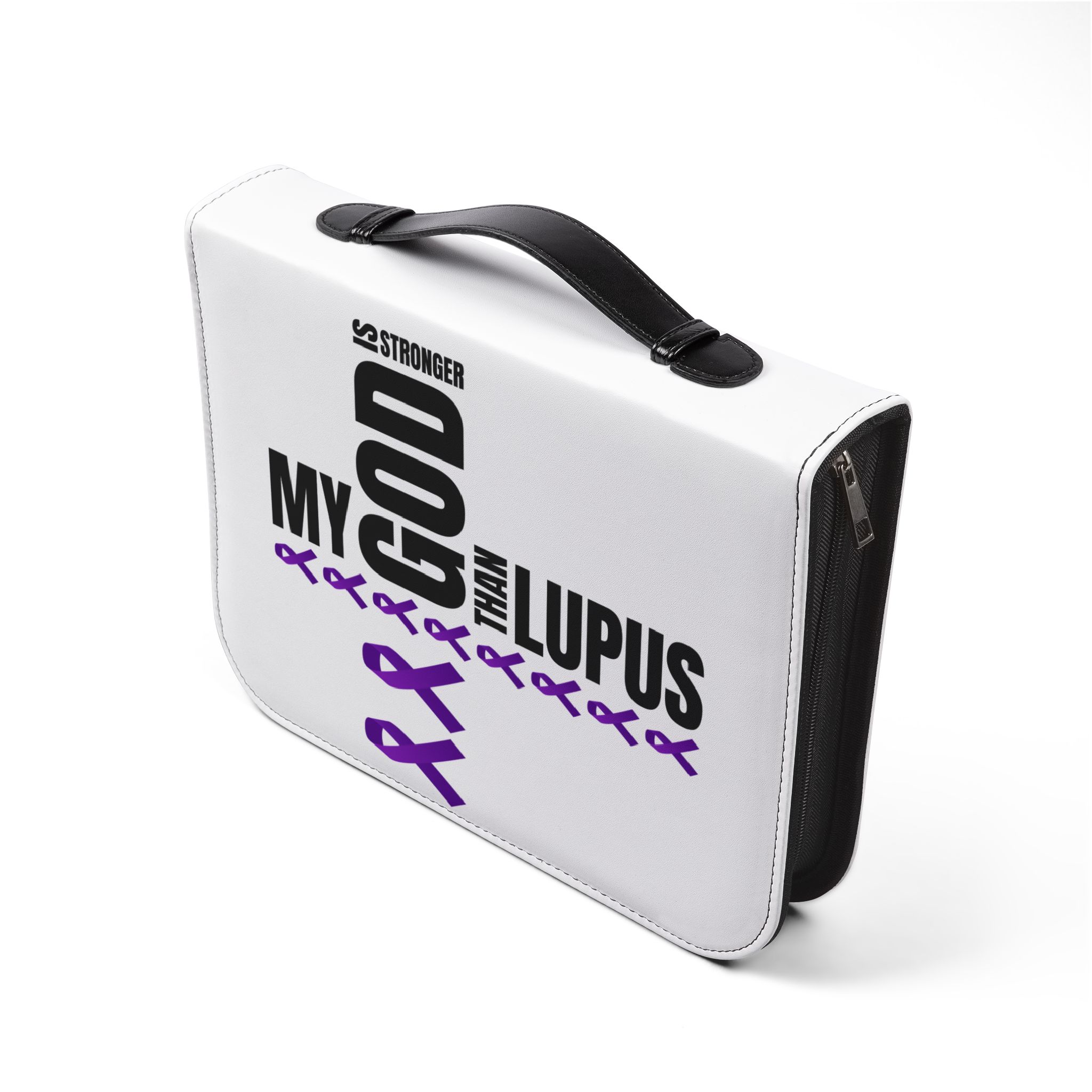 My God Is Stronger Than Lupus Bible Cover - Image 15